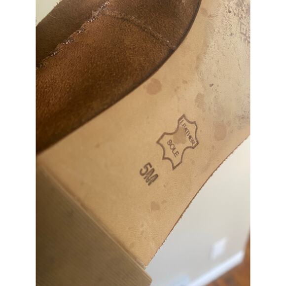 Tory Burch Huntington Beaded Floral Moccasin Flat Booties Size 5 - Picture 11 of 11